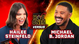Hailee Steinfeld vs Michael B Jordan Hot Ones Versus