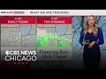 Snow showers freezing rain late Wednesday in Chicago