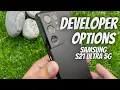 How to turn on the Developer Options menu on Samsung Galaxy S21 Ultra 5G USB Debugging Mode