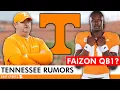 Tennessee Football Rumors Faizon Brandon SEPARATING In Vols QB Battle Vols Scrimmage Rumors