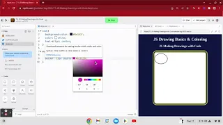 JS - Using JavaScript p5 js in Replit