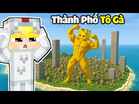 Video Thumbnail: Tô Gà Phát Hiện Thành Phố Tô Gà Trong Minecraft!