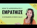 How to Empathize in Call Center Customer Service Scripts Mock Calls