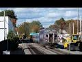 Rolling stock solutions RSTX 1002 test train on the MBTA s Lowell line