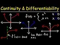 Continuity and Differentiability