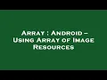 Array Android -