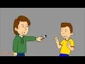 Boris Tries To Shave Off Caillou s
