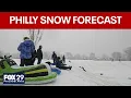 LIVE Philadelphia snow forecast update FOX Weather Philly