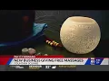 New business trades massage for kindness