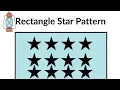 Pattern Using While loop Soild Rectangle