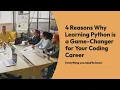 4 Reasons Why Learning Python is a Game-Changer for Your Coding Career Python Tutorial 1