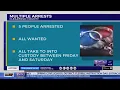 Multiple arrested on warrants in Clearfield County