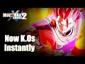 Super Saiyan God INSTANT K Os With Buffed Super Souls - DRAGON BALL Xenoverse 2