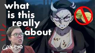 nezukos new design causes a very doubtful controversy