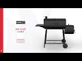 29 in Barrel Charcoal Grill with Smoker 810-0029