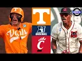 Tennessee vs Cincinnati Regionals Winners Bracket 2025 College Baseball Highlights