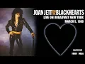 Lagu Joan Jett Live in New York March 5, 1989 on Broadway Digital 60fps