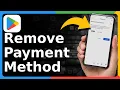 How To Remove Payment Method From Google Play Store