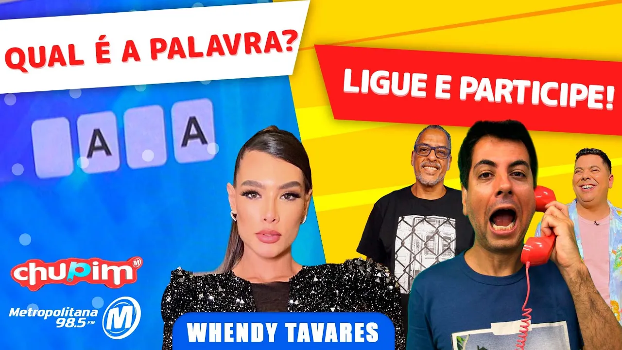 WHENDY TAVARES - PALAVRA MISTERIOSA!!! - 04/08/2023