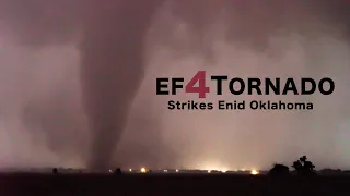 EF4 Tornado Strikes Enid Oklahoma - April 23, 2026