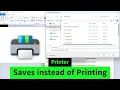 Printer Saves Instead of Printing in Windows Easy FIX 3 Methods