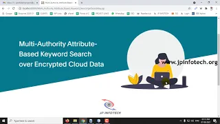 Multi-Authority Attribute-Based Keyword Search over Encrypted Cloud Data Java Final Year Project