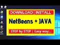 How to Install NetBeans 12 IDE And Java JDK on Windows 10 Simple and Easy