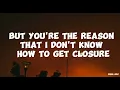 Henry Moodie - Closure (lyrics video)