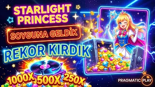 SLOT OYUNLARI ⭐ STARLIGHT PRINCESS  Soyguna Geldik Rekor Kırdık ⭐ PRAGMATİC PLAY