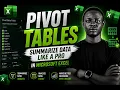 Excel Pivot Tables Tutorial for Data Analysis Learn Pivot Tables in Excel