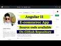 Angular 11 Project from scratch E-commerce project in angular10 Source code on github Angular App