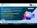 Basics of Programming With Java - Day 5