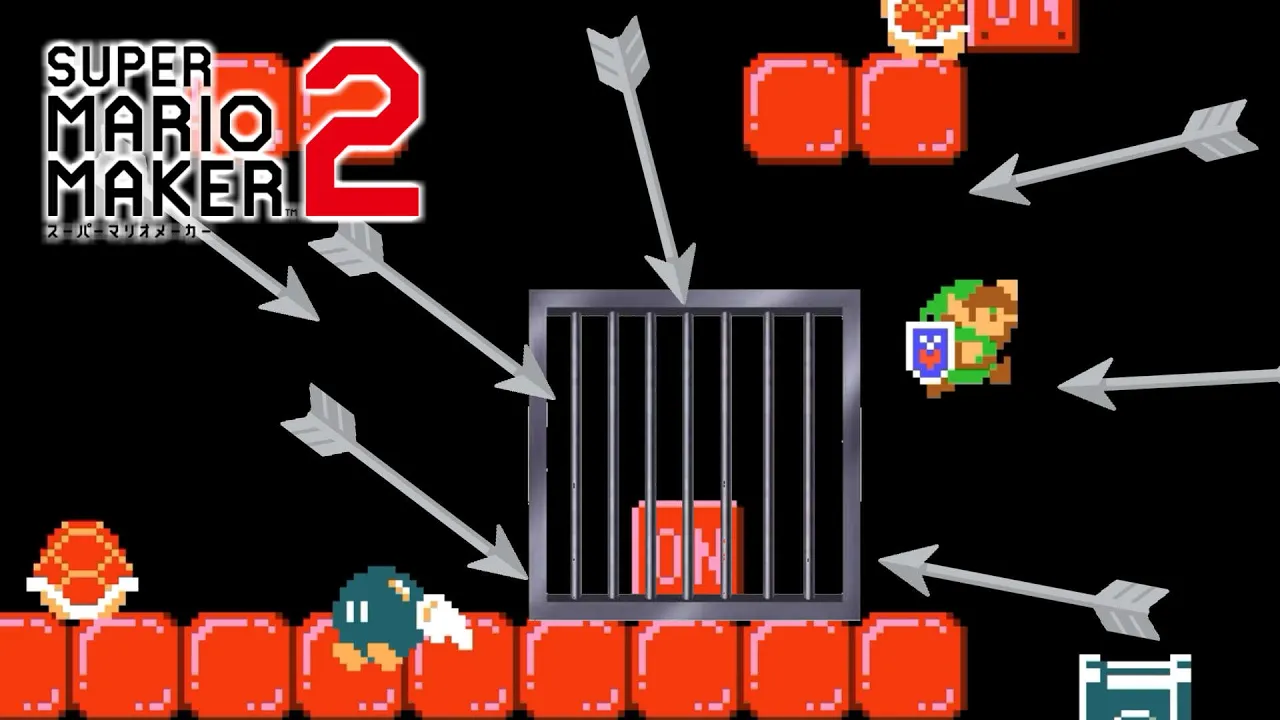スイッチを守れ!【マリオメーカー2】
