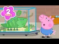 Lagu George Sets Free GIANT Lizard 🦎 Funny Zoo Trip! 🦁 Peppa Pig Full Episodes | 2 Hours of Kids Cartoons