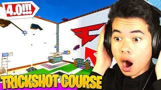TRICKSHOT COURSE 4 0 MAP CODE RELEASE - FaZe Kaz