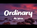 Download Lagu Alex Warren - Ordinary (Lyrics)