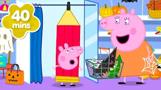 Peppa Pig vai COMPRAR FANTASIAS de HALLOWEEN! 🎃 | Contos da Peppa Pig