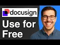 How to use DocuSign for free 2025 Easy Guide