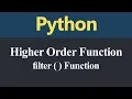 filter Function in Python Hindi