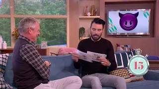 Martin Clunes and Rylan Play Guess the Emoji This Morning