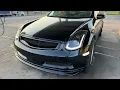 Spec-D Headlight Install on Infiniti G35
