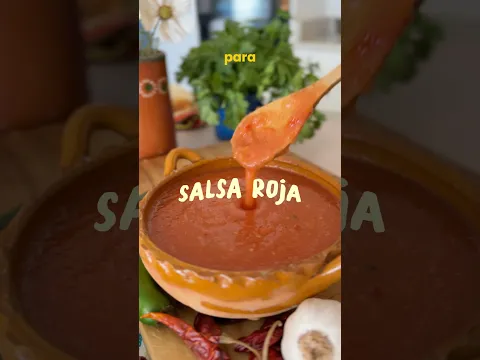 Salsa Roja para tacos dorados