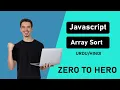 Sort Array Method Javascript javascript tutorial