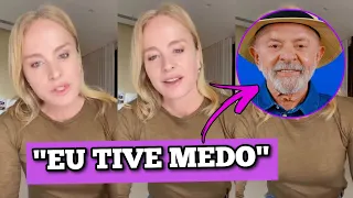 Angélica SE EMOCIONA ao declarar voto em Lula ⭐