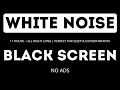Lagu White Noise 11 Hours • Black Screen • All Night Long | Perfect for Sleep \u0026 Concentration