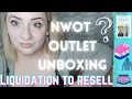 NWOT OUTLET 20 Piece UNBOXING to Resell on Poshmark Mercari Monrow Liquidation