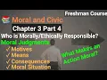 Moral and Civic Chapter 3 Part 4 Temari Pro Playstore