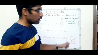 Python code series Checking for Prime Numbers in Python