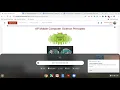 Create an index html page on a chromebook