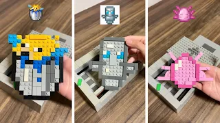 Crafting Minecraft Impossible items BUT Lego! 
